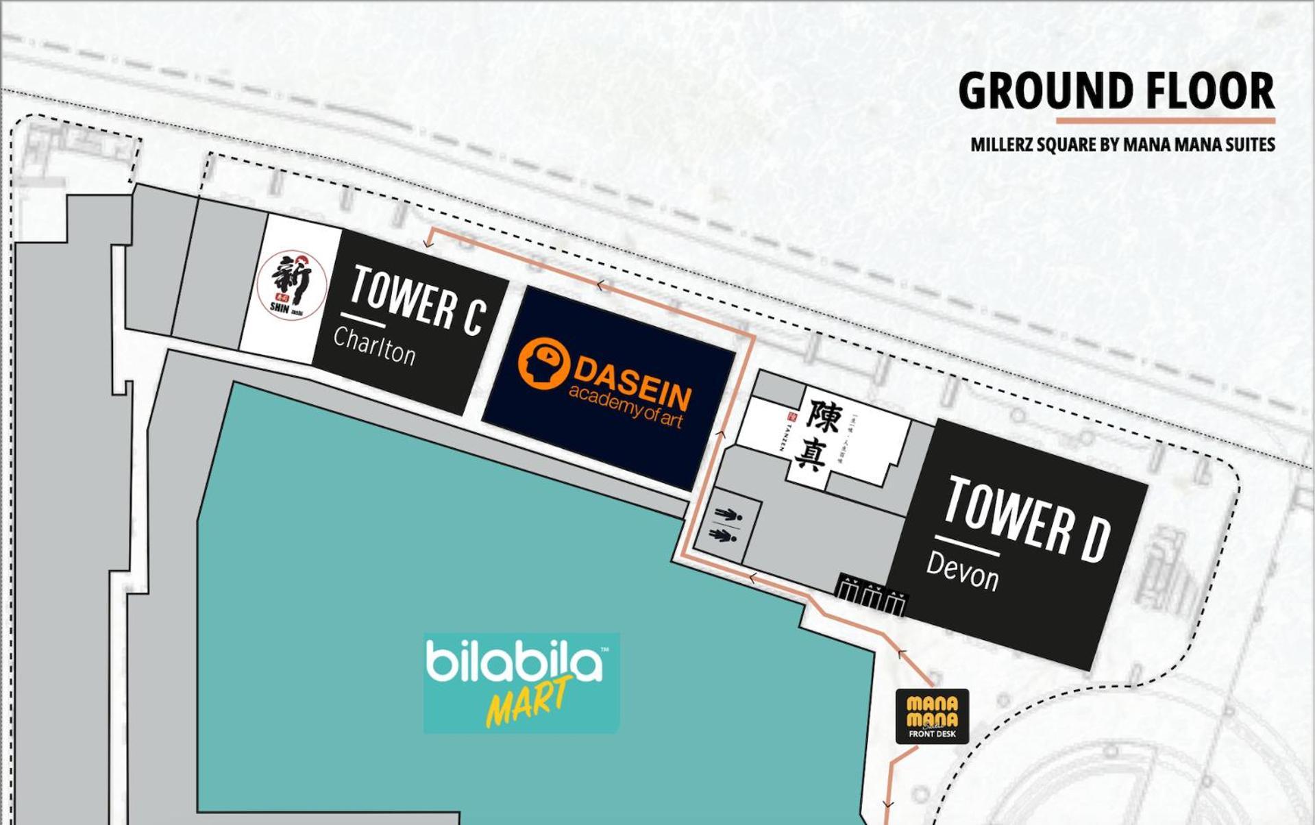 Millerz Square Mana-Mana Suite Kuala Lumpur Dış mekan fotoğraf